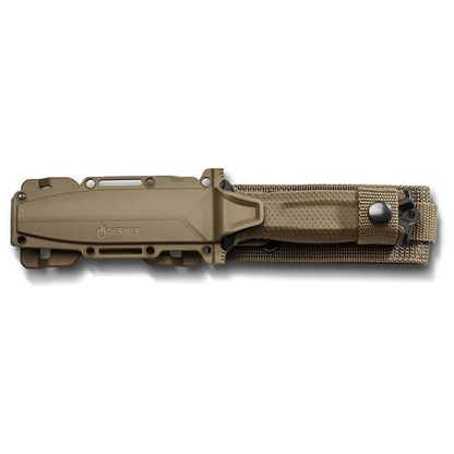 Gerber Gear StrongArm Tactical Survival Knife – Fixed Blade, Full Tang, with Fine Edge & Versatile Sheath System