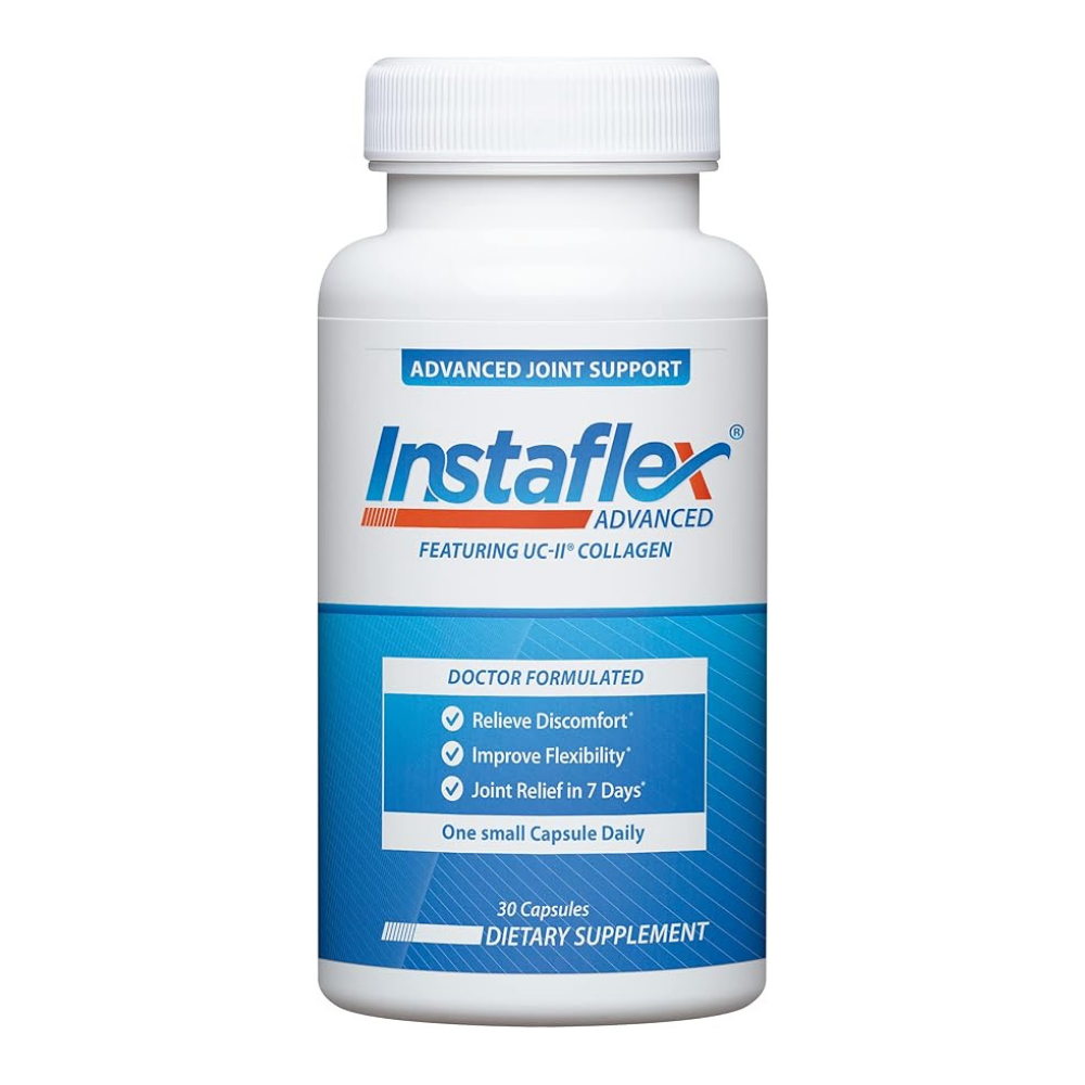 Instaflex Advanced Joint Support — Turmeric, UC-II Collagen & Boswellia Formula (30 Capsules)