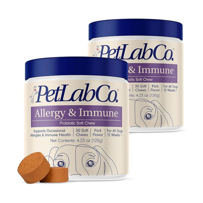 PetLab Co. Allergy & Immune Probiotic Soft Chews for Dogs