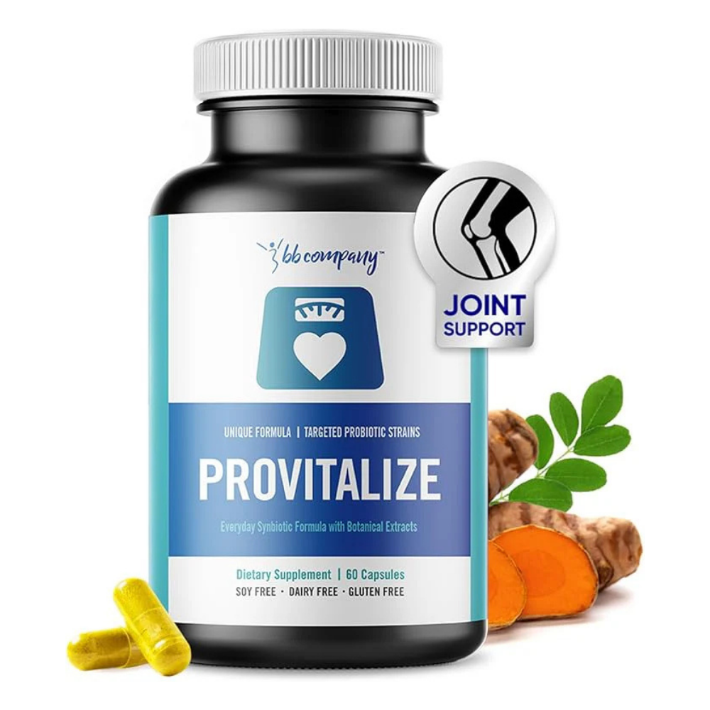 Provitalize Natural Weight Management Probiotic — Thermogenic & Gut Support (60 Capsules)