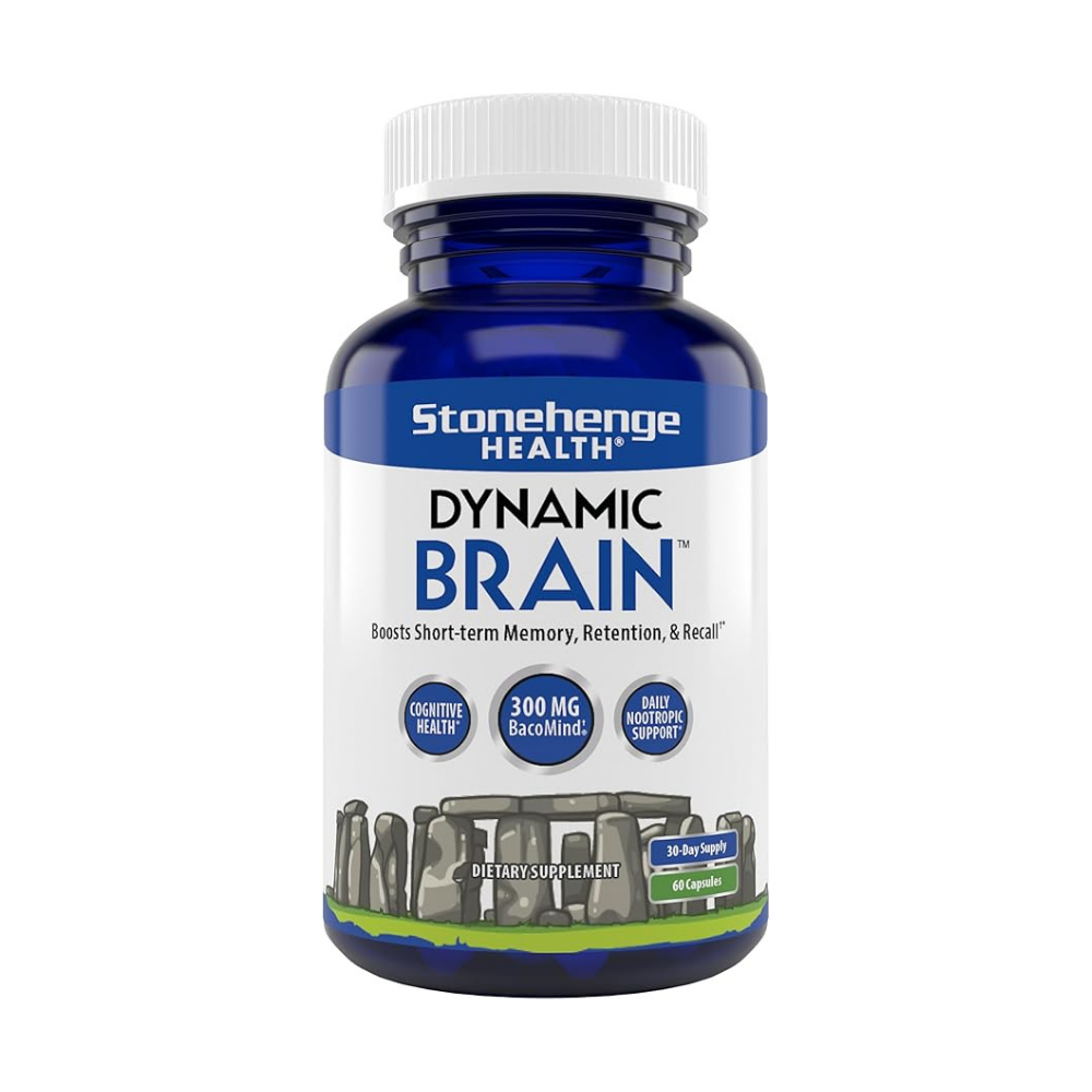 Stonehenge Health Dynamic Brain — Cognitive Nootropic & Memory Support (60 Capsules)
