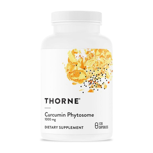 Thorne Curcumin Phytosome 1000 mg (Meriva®) — High Absorption Joint, Muscle & Brain Support — 120 Capsules