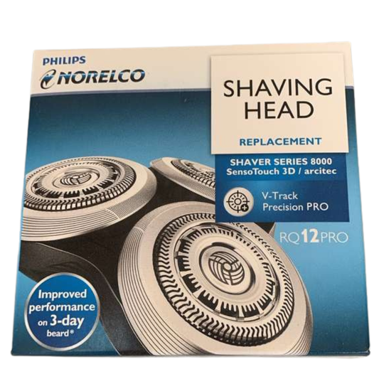 RQ12 PRO Replacement Shaver Heads – Compatible with Philips Series 8000 / SensoTouch 3D / Arcitec 12xx Models