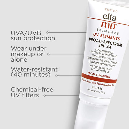 EltaMD UV Elements Tinted Facial Sunscreen SPF 44