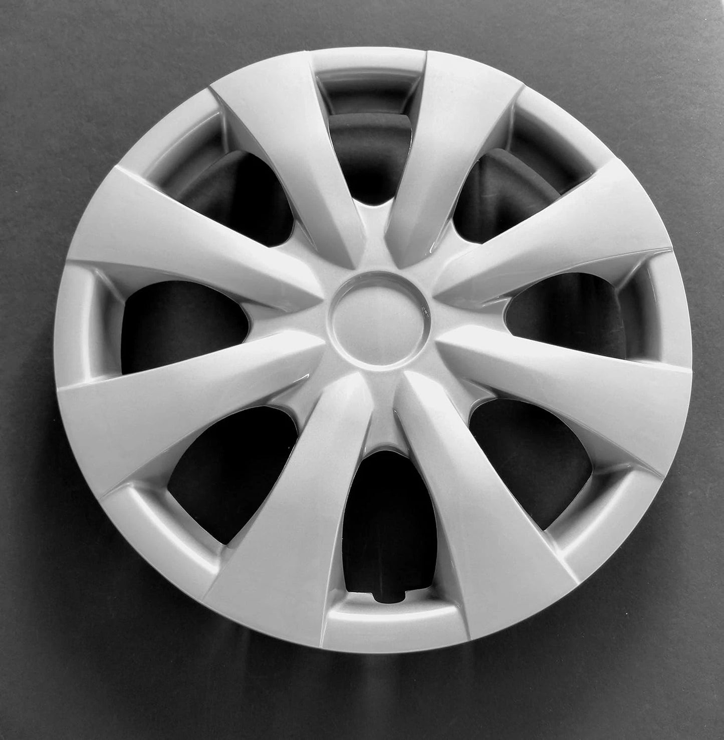 15" Silver 8-Spoke Wheel Cover Hubcap Fits 2009–2013 Toyota Corolla