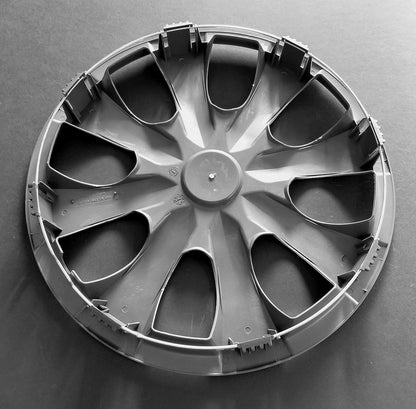 15" Silver 8-Spoke Wheel Cover Hubcap Fits 2009–2013 Toyota Corolla