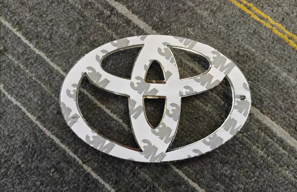 14-16 Fit For Toyota Corolla Front Grille Emblem Chrome Logo Badge